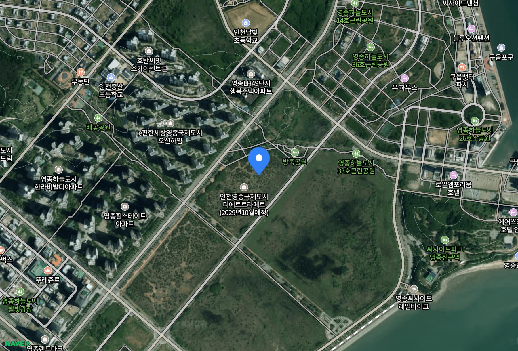 인천영종국제도시 디에트르 라 메르Ⅰ(RC4-1,2BL)(3차) · 임의공급 주변 교통 지도
